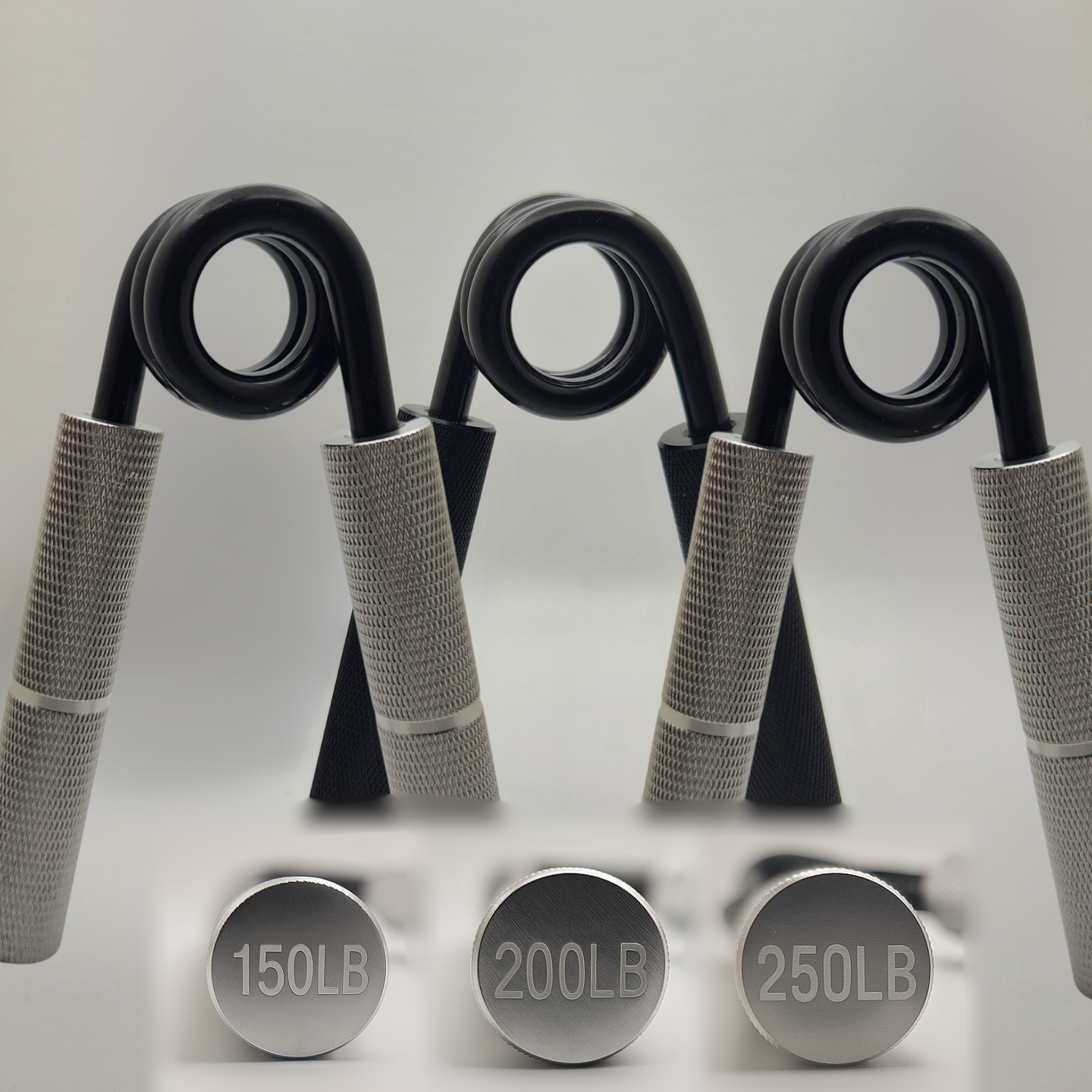 Hero's pack | 150, 200 & 250 LB hand gripper bundle